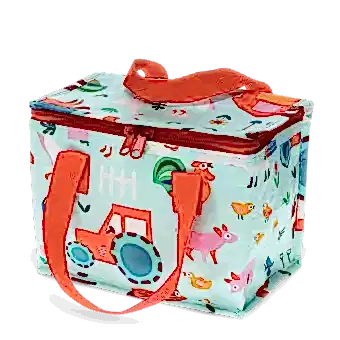 Insulated lunch bag - Farmyard