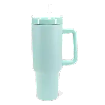 Travel tumbler with handle (1.2Ltr) - Eggshell blue