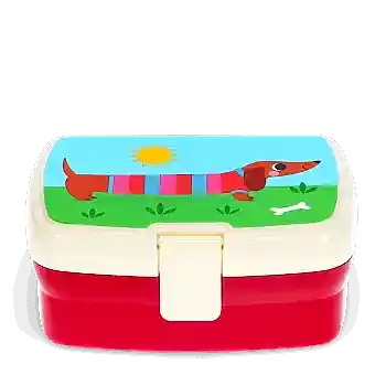 Lunch box with tray - Sausage Dog