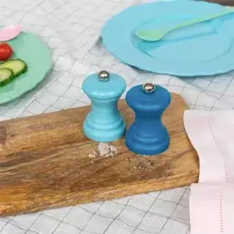 Travel salt & pepper mill set - Blue