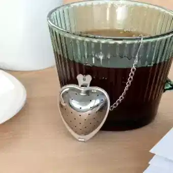 Stainless steel tea infuser - Heart