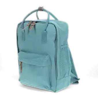 Compact backpack blue