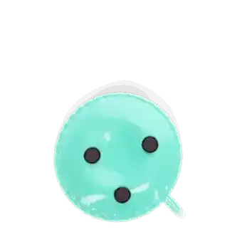 Enamel chamberstick candle holder - Aqua