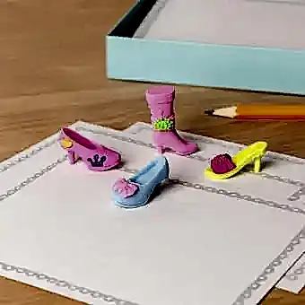Erasers (set of 4) - Shoes