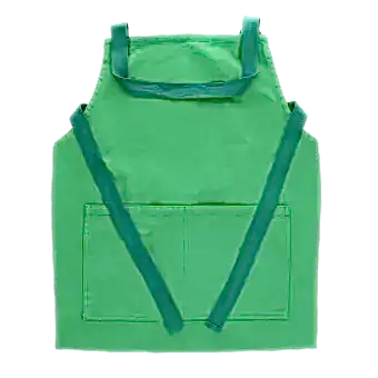 Two-tone utility apron - Green