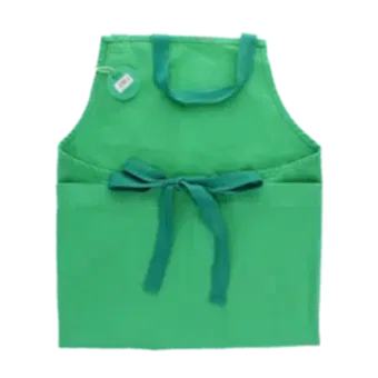 Two-tone utility apron - Green