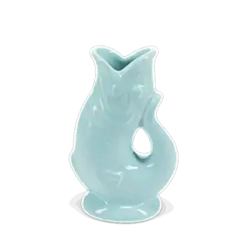 Aqua fish vase