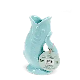 Aqua fish vase