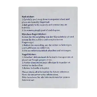 Children's nail stickers - Spooky