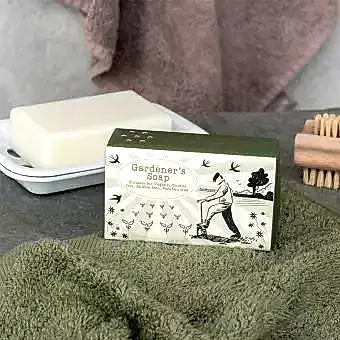 Gardener's soap bar 200g - Rustic fields