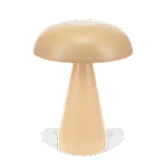 Touch dimmable mushroom table lamp - Fawn