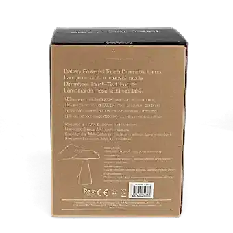 Touch dimmable mushroom table lamp - Fawn