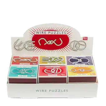 Wire puzzles - Assorted