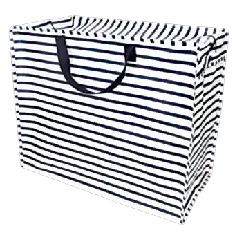 Jumbo storage bag - Nautical stripes