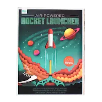 Air-powered rocket set
