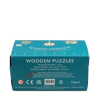 Mini wooden puzzles - Assorted