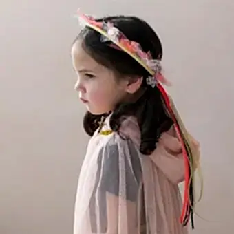 Fairy garland crown - Fairies in the Garden