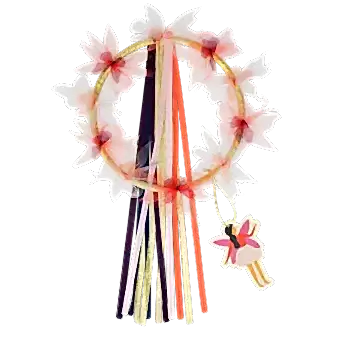 Fairy garland crown - Fairies in the Garden