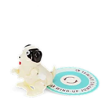 Wind-up jumping animal toy - Dog