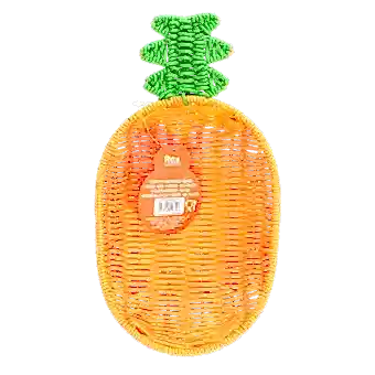 Summer fruit woven basket - Pineapple