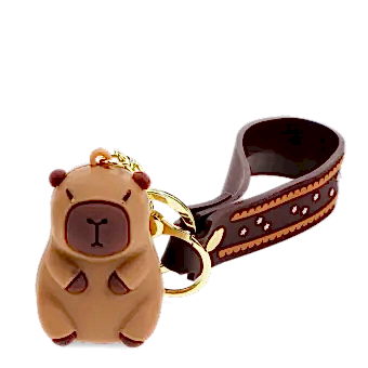 Keyring bag charm - Capybara