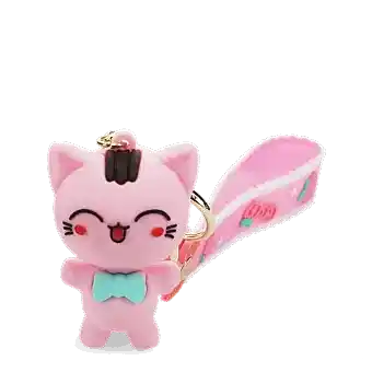 Keyring bag charm - Cat