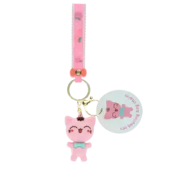 Keyring bag charm - Cat
