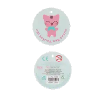 Keyring bag charm - Cat