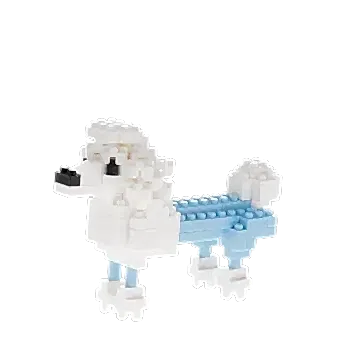 build your own poodle kit completed model