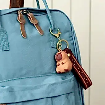 Keyring bag charm - Capybara