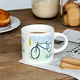 Ceramic mug 350ml - Cyclist
