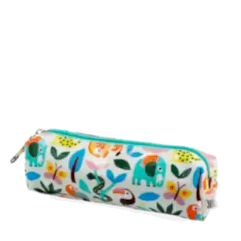 pencil case featuring wild wonders animals print