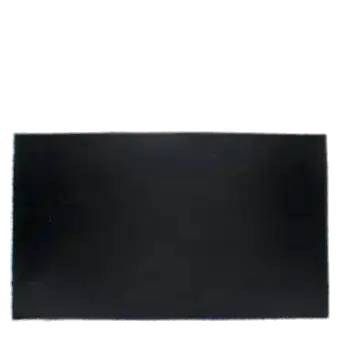 back of the doormat in black