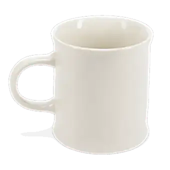 Stoneware mug with handle 