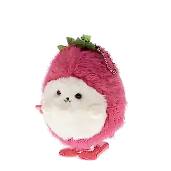 Dragon Fruit-shaped plush wind-up toy 