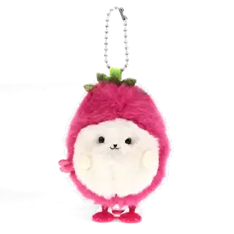 Dragon Fruit-shaped plush wind-up toy