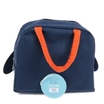 Back of penguin lunch back with tag