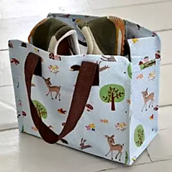 Woodland Animals Design Charlotte Bag