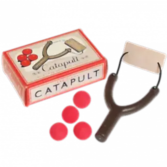 Catapult Toy With 4 Foam Balls