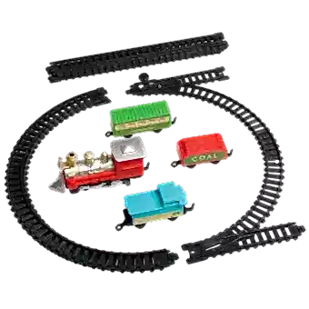 Traditional Miniature Battery Operated Train Set