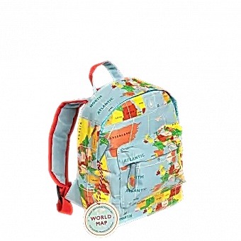 World Map Mini Backpack