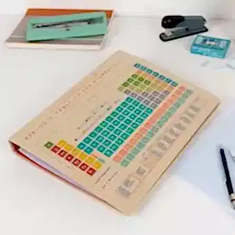 Periodic  Table Ring Binder