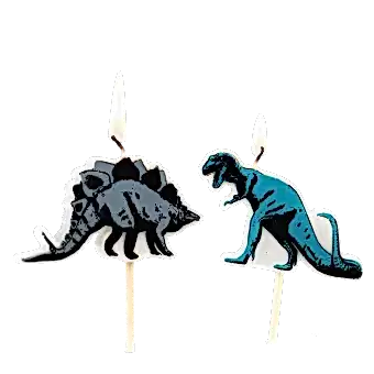 Prehistoric Party Candles