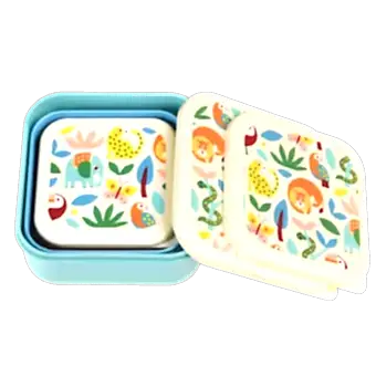 Wild Wonders Snack Boxes (set Of 3)