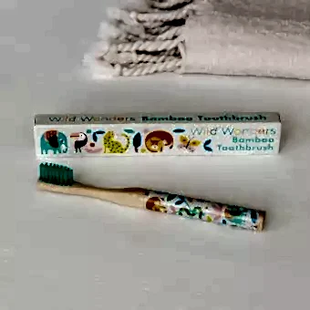 Children'S Wild Wonders Bamboo Toothbrush
