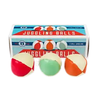 Set Of 3 Mini Juggling Balls
