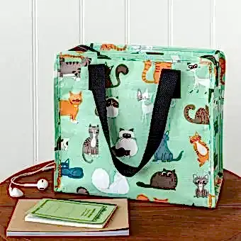 Nine Lives Recycled Charlotte Bag