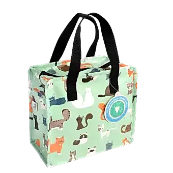 Nine Lives Recycled Charlotte Bag