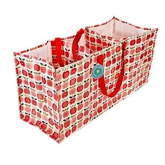 Vintage Apple Recycling Bag