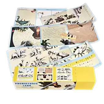 Prehistoric Land Colouring & Games